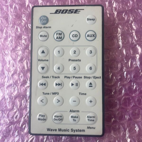 中古 BOSE Wave Music System 純正カードリモコン ボーズ ウェーブミュージックシステム 現状渡し