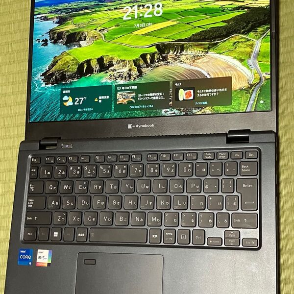 dynabook G83/KW 第12世代256GB/16GB バッテリー98%