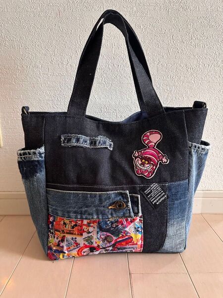 デニムバック ハンドメイド12