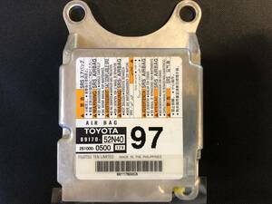 VITZ ヴィッツ KSP130 89170-52N40 エアバッグ コンピューター ECU 修理します。保証付き。 エアーバック AB13778