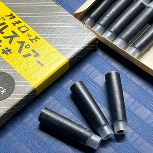 廃番・希少レア☆PILOT 万年筆 ダブルスペアインキ 黒16本入×2箱☆昭和レトロ デッドストック