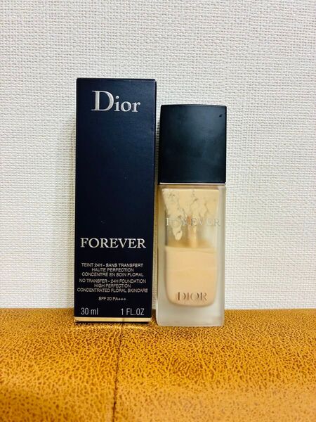DIOR ディオールスキン フォーエヴァー フルイドマット 30ml リキッドファンデーション 1N