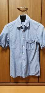 UNITED ARROWS buy round color short sleeves shirt size s