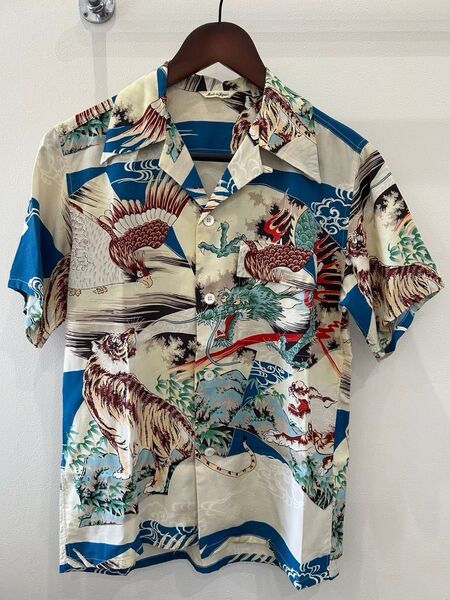 SUN SURF サンサーフ アロハシャツSPエディション 鷲 虎 龍 &獅子 SS35498 テーラー東洋 和柄 日本製