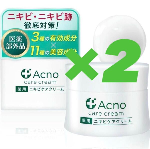 ニキビ ケア にきび跡 クリーム オールインワンジェル ACNO(アクノ) 2本