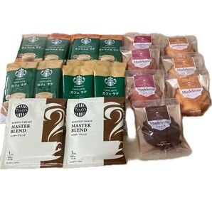 スタバ タリーズ マドレーヌ コーヒーセット