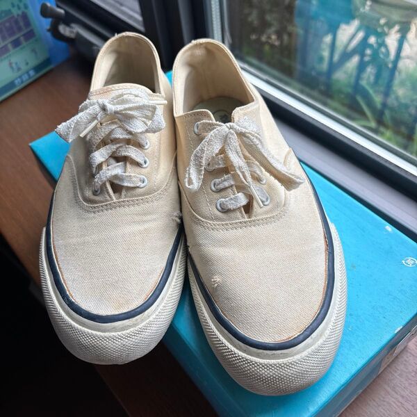Sperry TOP-SIDERトップサイダーキャンバス デッキシューズ25