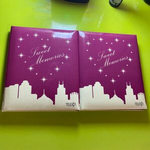 テレカ 4枚セット Sweet Memories ディズニー プルート フィフィ未使用に近い