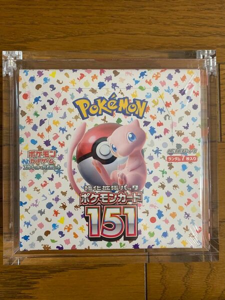【新品未開封】ポケモンカードゲーム151 1BOX シュリンク付き