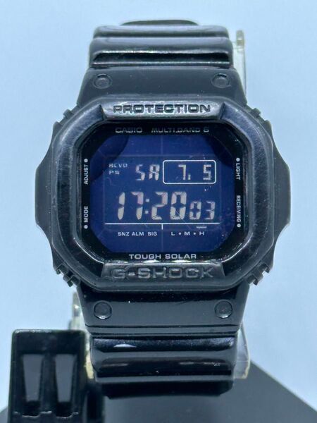 CASIO G-SHOCK GW-M5610BB カシオ ジーショック 訳あり 稼動品 タフソーラー 電波ソーラー ジャンク品扱い