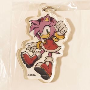 ソニックザヘッジホッグ エミー アクリルチャーム Sonic the Hedge 公式 SEGAセガ アクリルキーホルダー