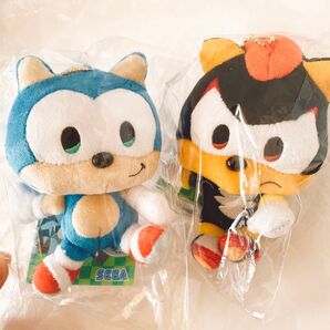 ソニックとシャドウ SONIC&FRIENDS ソニック&フレンズ マスコット ソニックザヘッジホッグ ぬいぐるみ 日本限定