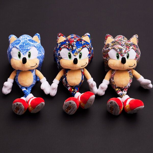ソニック 3種コンプリート セガストアTokyo限定 河村康輔 ぬいぐるみ SEGA store ソニックザヘッジホッグ 日本限定