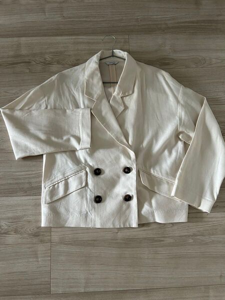 新品 ジーナシス テーラージャケット ショート丈