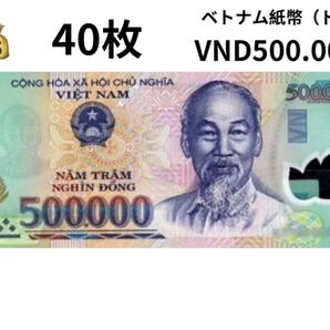 【RV償還紙幣】ベトナム50万ドン40枚