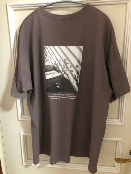 apres jour mignon 半袖Tシャツ ビックシルエット オーバーサイズ バックプリント フリーサイズ 綿100%