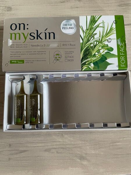 on:myskin ハーブピーリング 4ml×2 ニードルレベル3