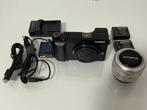 Panasonic LUMIX DMC-GX7MK2+OLYMPUSレンズ+他おまけつき