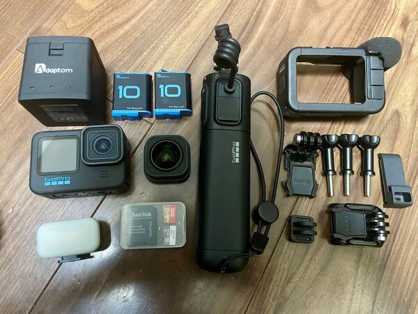 GoPro HERO10 black+MAXレンズモジュラー+クリエイターズエディション 純正品
