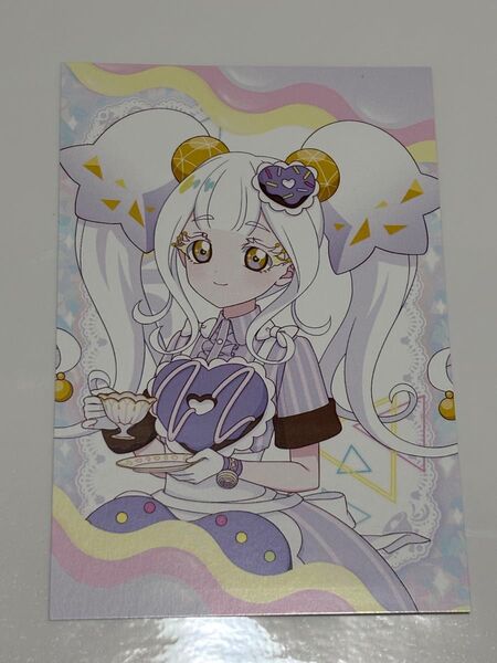 ひみつのアイプリ アモカフェ AMOカフェ コラボカフェ ポストカード リング姫