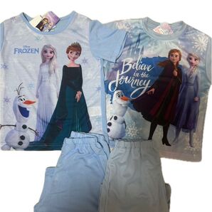 Disney パジャマ 女の子 綿100 アナ雪