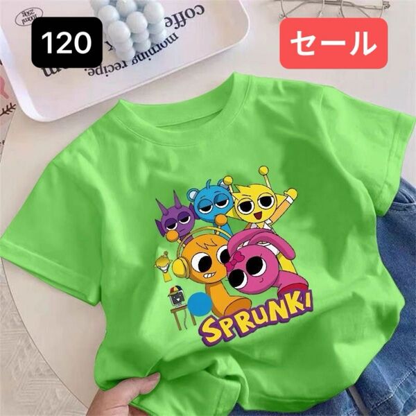 スプランキーSPRUNKITシャツ新品120cm