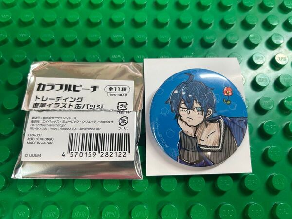 カラフルピーチ トレーディング 直筆イラスト缶バッジ なおきりからピチ