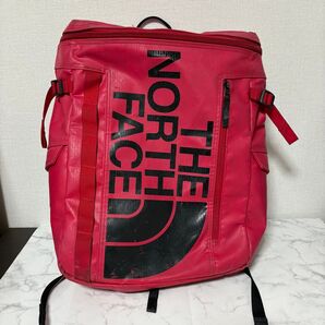 【中古】ノースフェイス ヒューズボックス リュック 赤