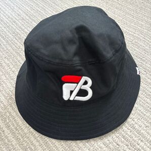 FILA BE:FIRST コラボ バケットハット BLACK