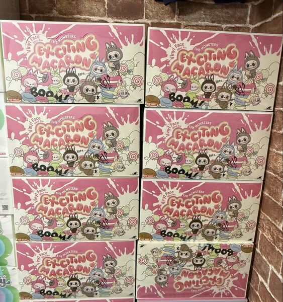 THE MONSTERS Exciting Macaron ぬいぐるみ シリーズ 8 box