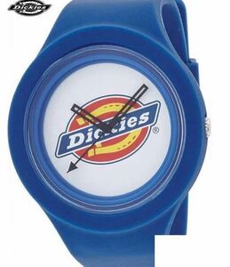 ディッキーズ【Dickies】腕時計 シリコン 男女兼用 ブルー ※電池切れ※ USED