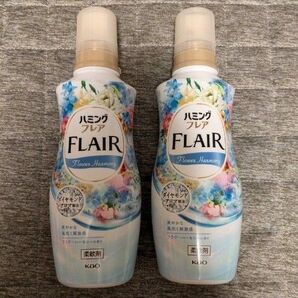 ハミングフレア フラワーハーモニー 柔軟剤 本体 520ml 2個セット 柔軟剤