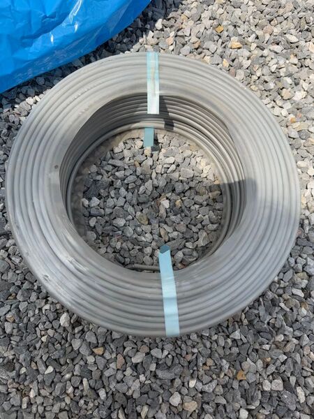 富士電線 VVFケーブル 1.6mm×2心 100m (灰色) VVF1.6×2C×100m
