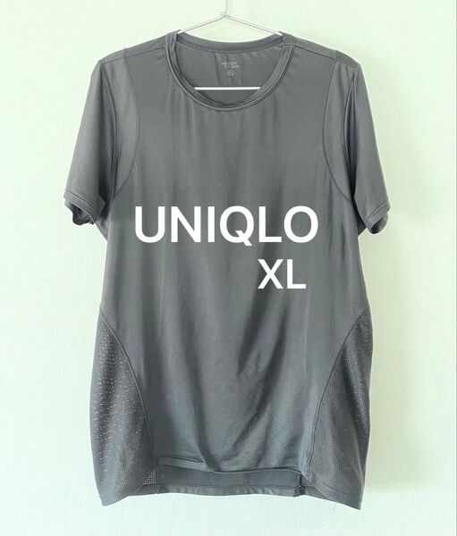 ユニクロ UNIQLO BODY TECH ドライコンプレッションT 半袖 ブラック XL DRY スポーツウェア 吸汗速乾