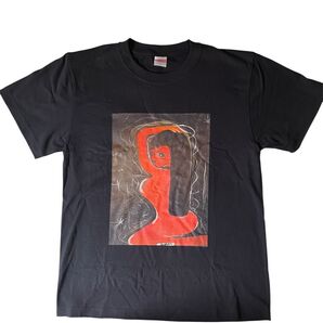 オリジナル Tシャツ 黒 メンズ Mサイズ ピンナップガール ロカビリー ビンテージ vintage 50's 80's