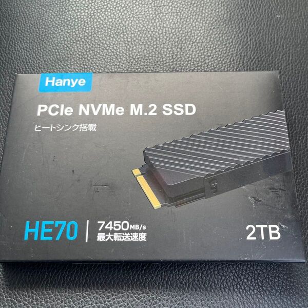 Hanye HE70 M.2 Type2280 NVMe 2TB 内蔵型SSD HE70-2TBNHS1 PS5