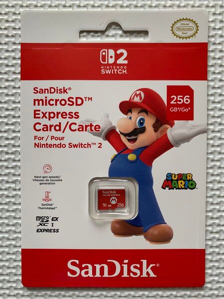 【新品未開封】SanDisk microSD Express Card 256GB for Nintendo Switch 2