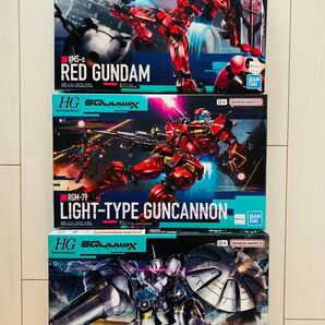新品未開封 HG 1/144 赤いガンダム 軽キャノン エグザベ専用ギャン(ハクジ装備) 機動戦士Gundam GQuuuuuuX