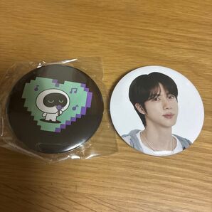 BTS ジン 缶バッチ2個