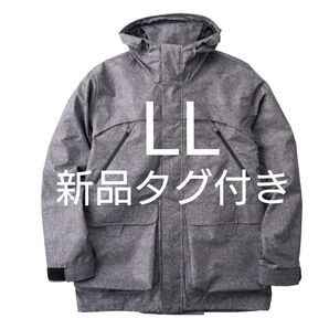 ワークマン イナレムプレミアムバッグインレインジャケット モクグレー NRP005 LL 新品未使用