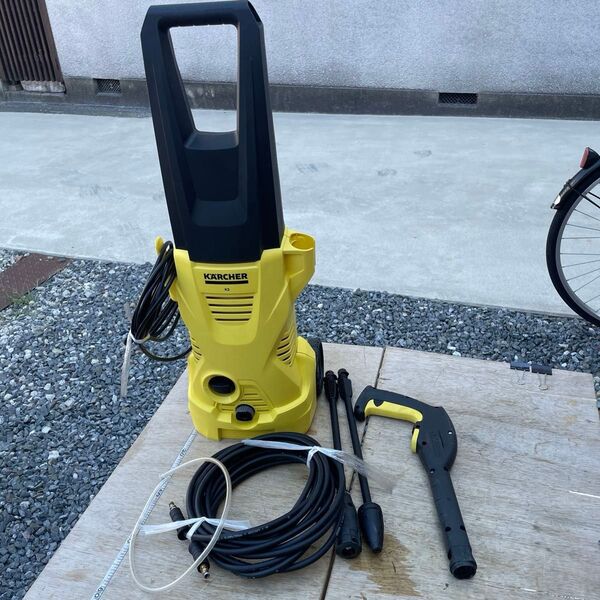 程度良好♪KARCHER/ケルヒャー 家庭用高圧洗浄機 K2 1.602-218.0 使用少綺麗 送料込!(^^)