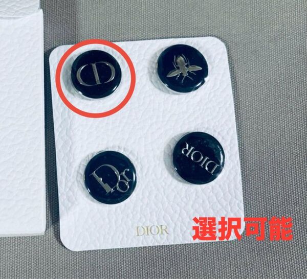 CD ディオール ピンバッジ Dior ノベルティ フィルム付き ピン ピンズ