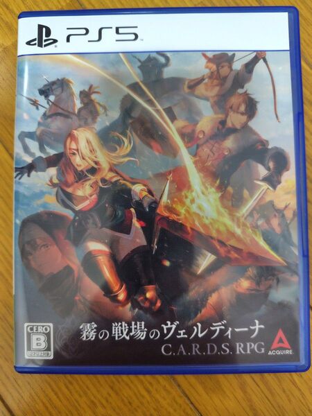 500円引きクーポン可【PS5】 霧の戦場のヴェルディーナ: C.A.R.D.S. RPG