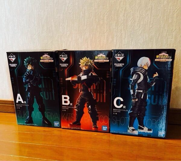 一番くじ 僕のヒーローアカデミア ワールドヒーローズミッション A賞 B賞 C賞 フィギュア ヒロアカ