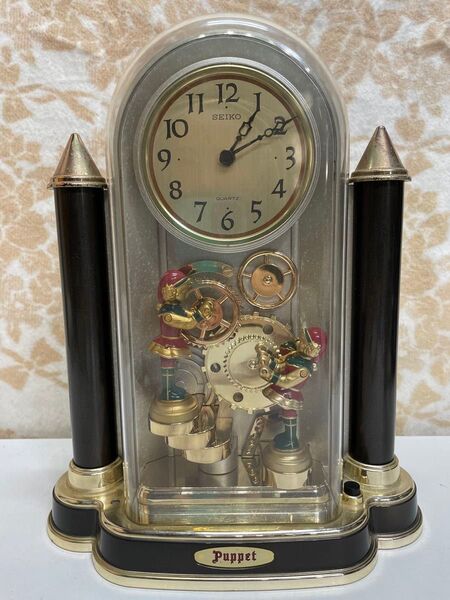 SEIKO Puppet パペット からくり時計 クォーツ時計