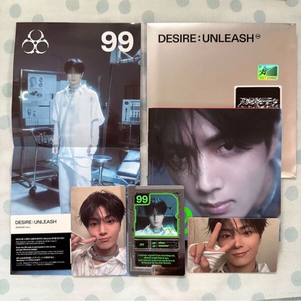 ENHYPEN アルバム DESIRE : UNLEASH (ENGENE ver.) ジェイ コンプリート セット