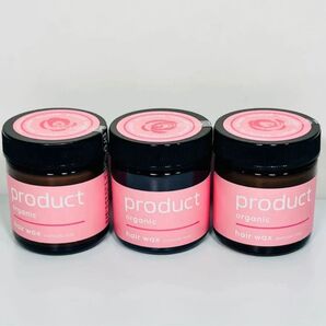 【新品 未使用】ザ・プロダクト ヘアワックス ダマスクローズ 42g 3個セット