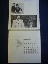 ＊希少　1970年　ジョンレノン・ヨーコ　カレンダー　_画像4