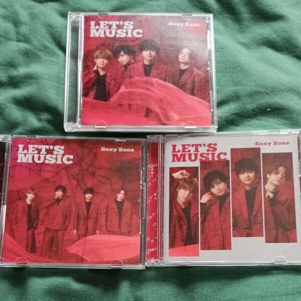Sexy Zone LET'S MUSIC 3形態セット