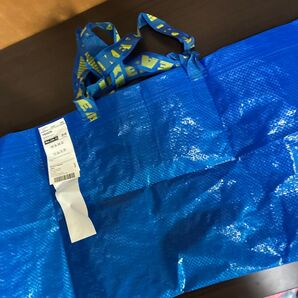 IKEA FRAKTA Lサイズ ブルー ショッピングバッグ